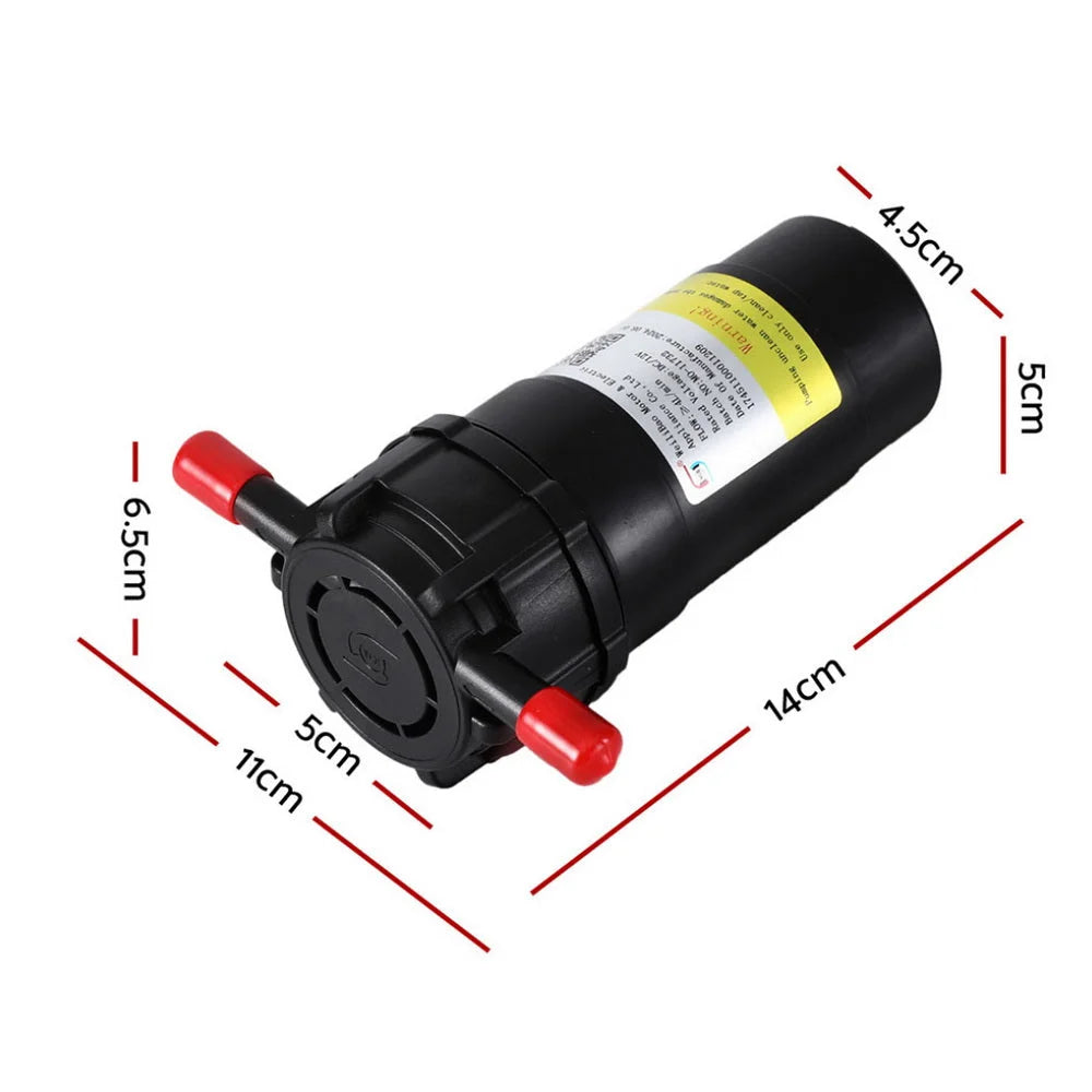 Water Pump 12V Pressure Shower 4L/Min - Tools > Pumps >