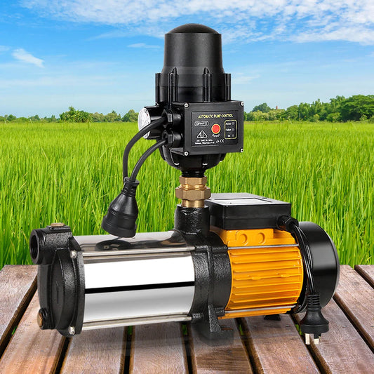 Water Pump High Pressure Multi-Stage Rain Tank Garden Farm