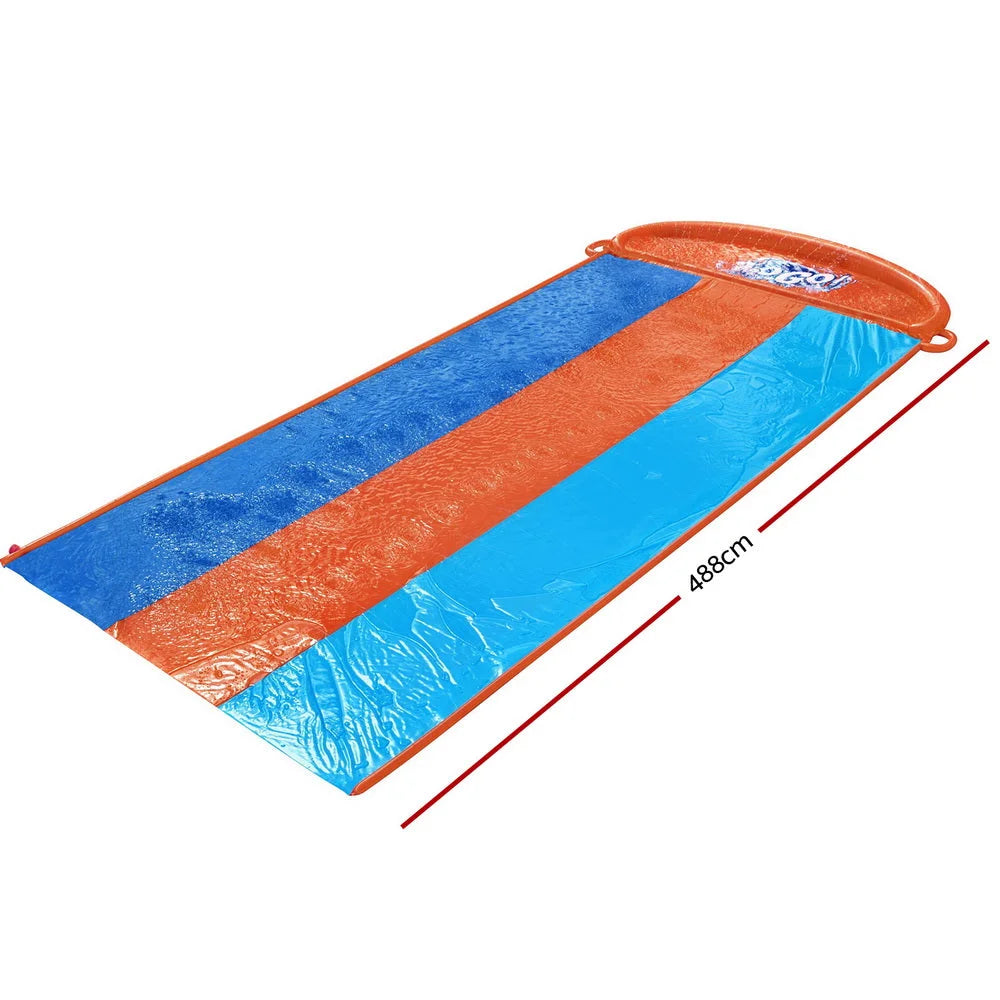 Water Slip and Slide Inflatable Triple Kids Outdoor Splash