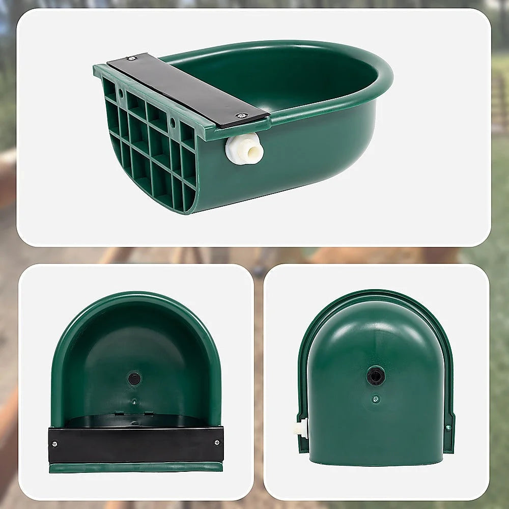 Water Trough Bowl 4L with Automatic Float Valve - Pet Care