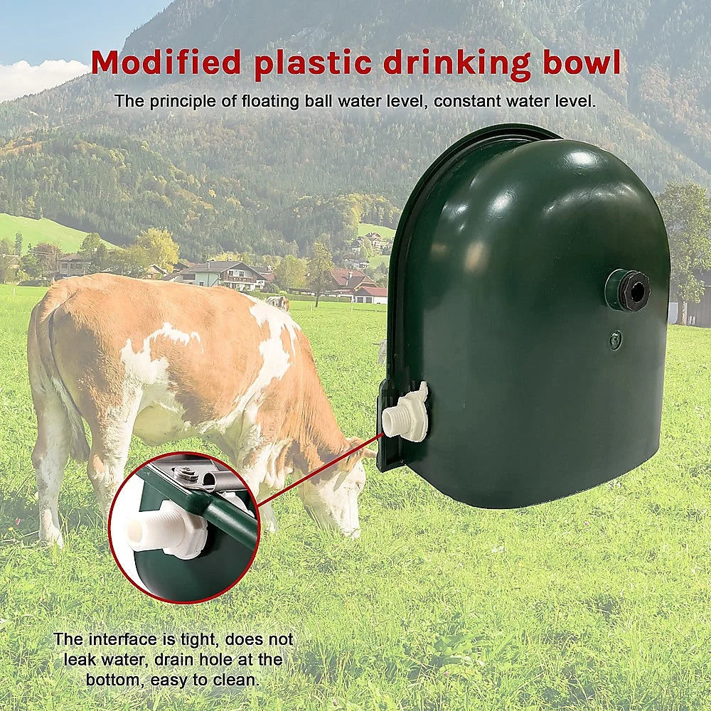 Water Trough Bowl 4L with Automatic Float Valve - Pet Care