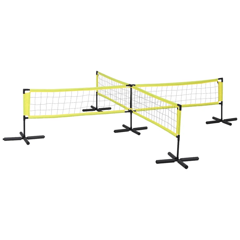 Water Volleyball Net Set Portable Swimming Pool Game - 4