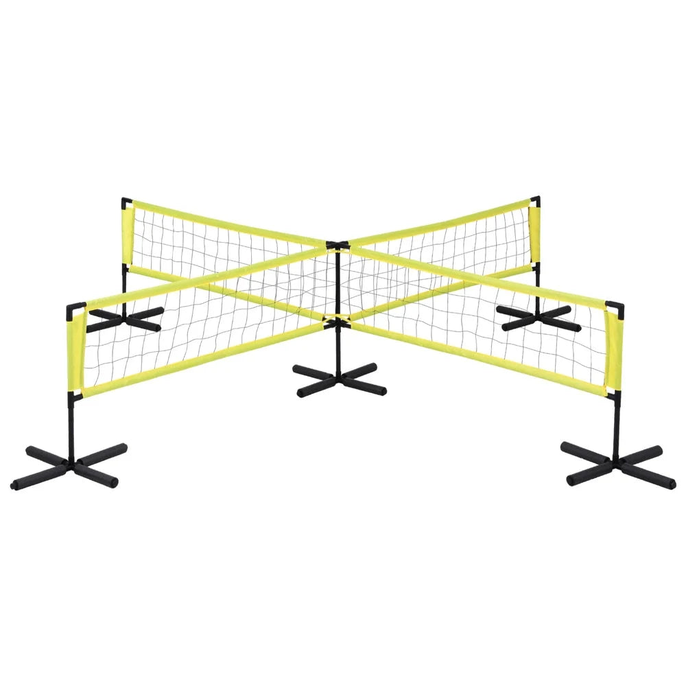 Water Volleyball Net Set Portable Swimming Pool Game - 4