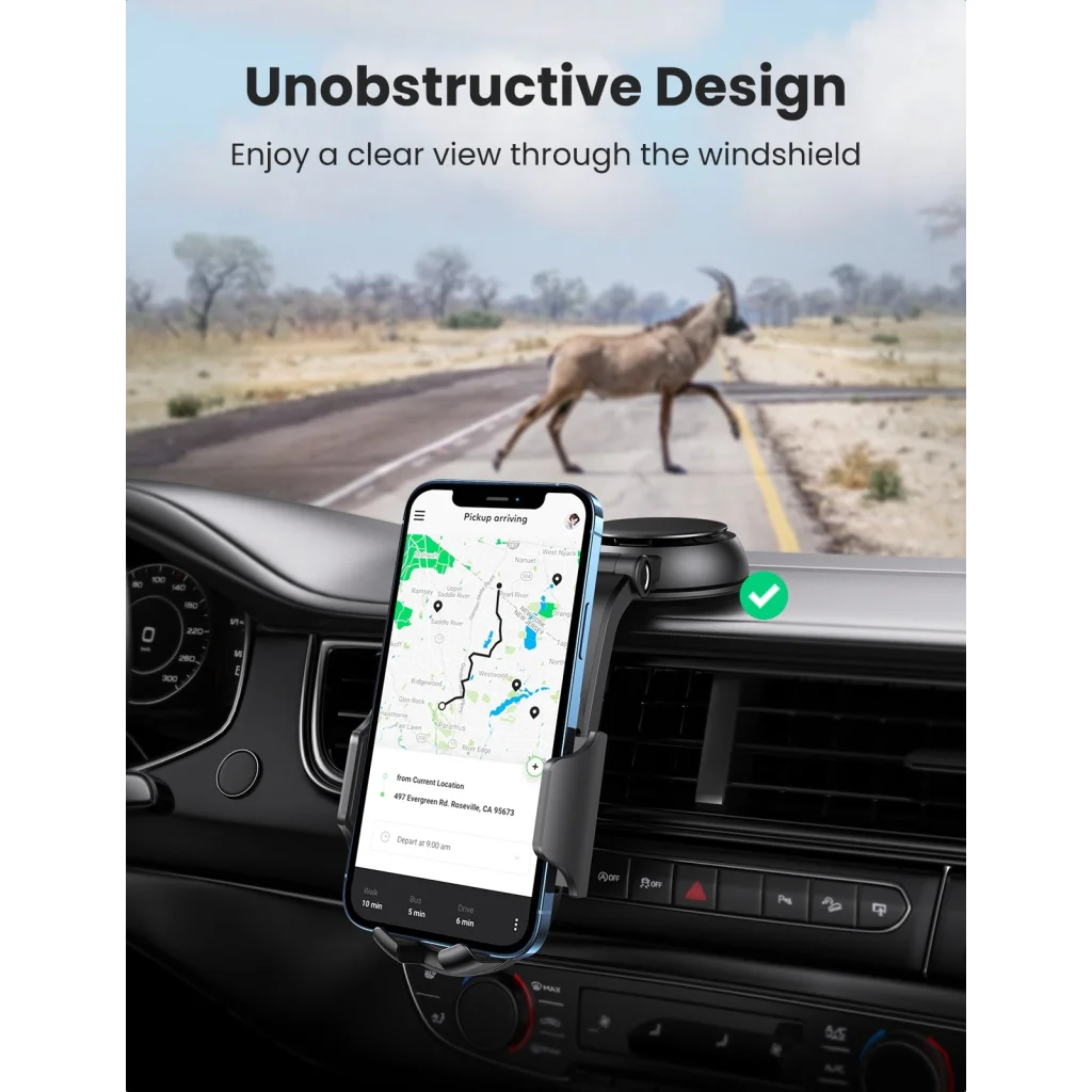 Waterfall-Shaped Suction Cup Phone Mount - 20473
