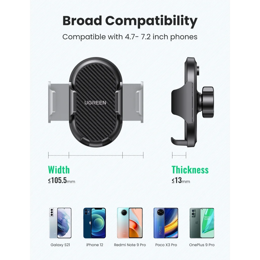Waterfall-Shaped Suction Cup Phone Mount - 20473