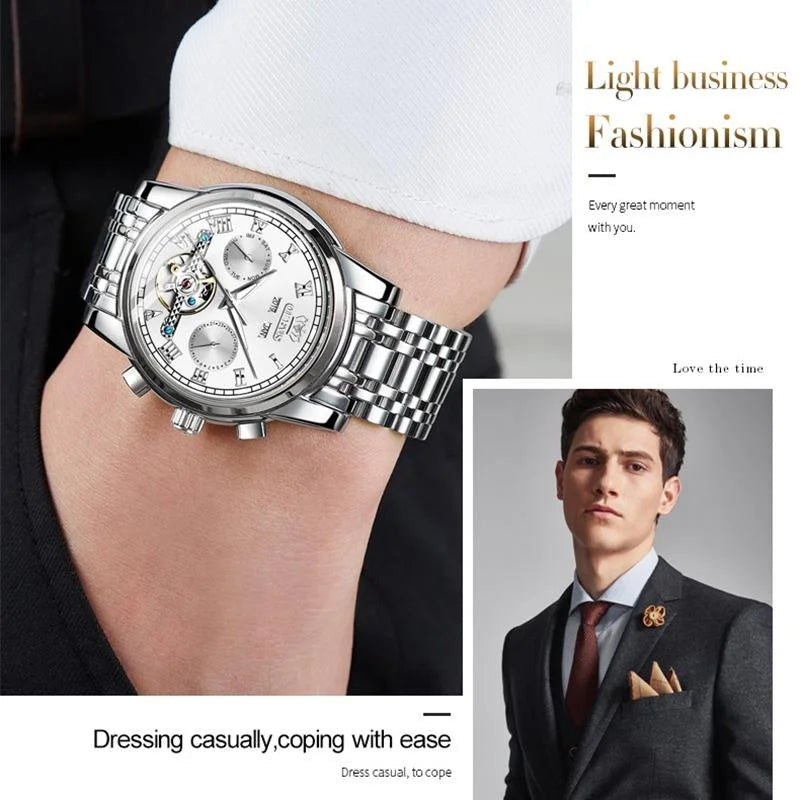 Waterproof Automatic Mechanical Watch for Men
