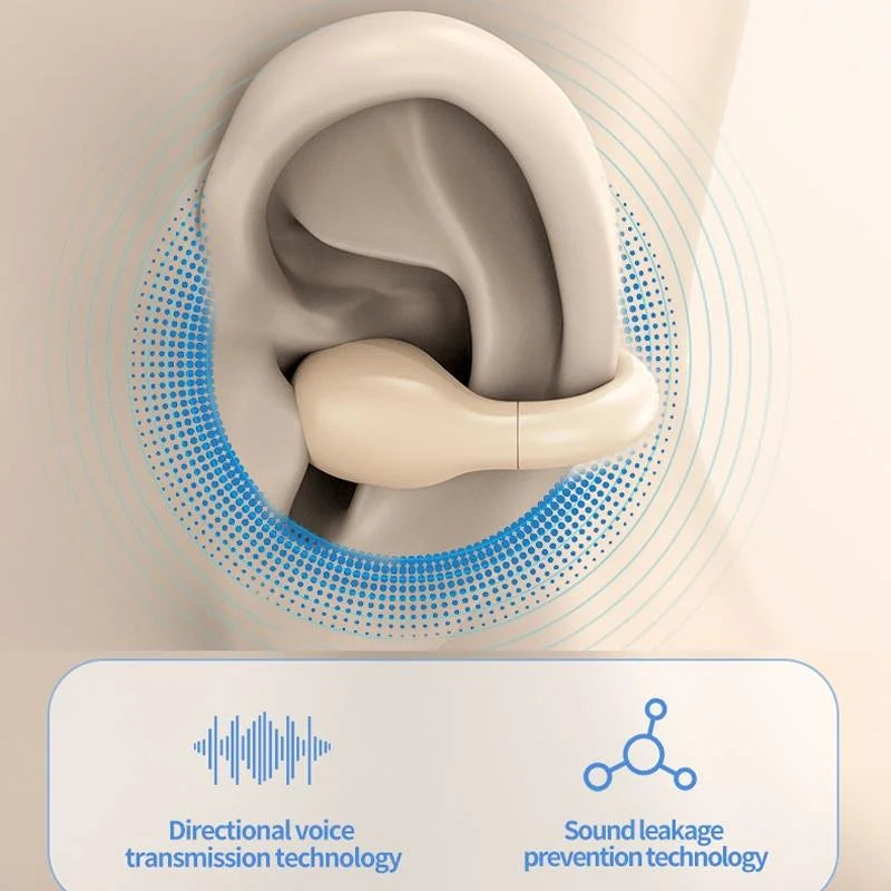 Waterproof Bluetooth Earphones With Ear Clip - M10-1915198110737502216