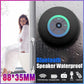 Waterproof Bluetooth Shower Speaker with LED Light FM Radio