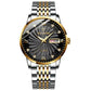 Waterproof Business Men Quartz Watch with Butterfly Buckle