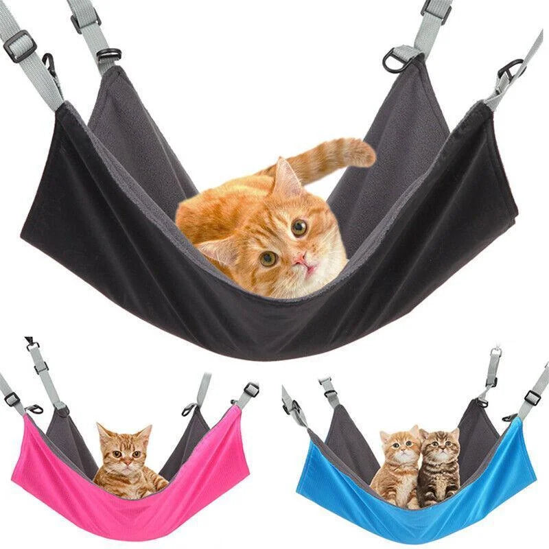 Waterproof Cat Hammock Hanging Bed Double Layer Dual Side