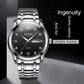 Waterproof Dual Calendar Quartz Watch for Men with Luminous