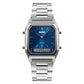 Waterproof Dual Display Men Outdoor Watch - Black - Fashion