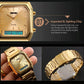 Waterproof Dual Display Men Outdoor Watch - Silver