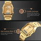 Waterproof Dual Display Men Outdoor Watch - Silver