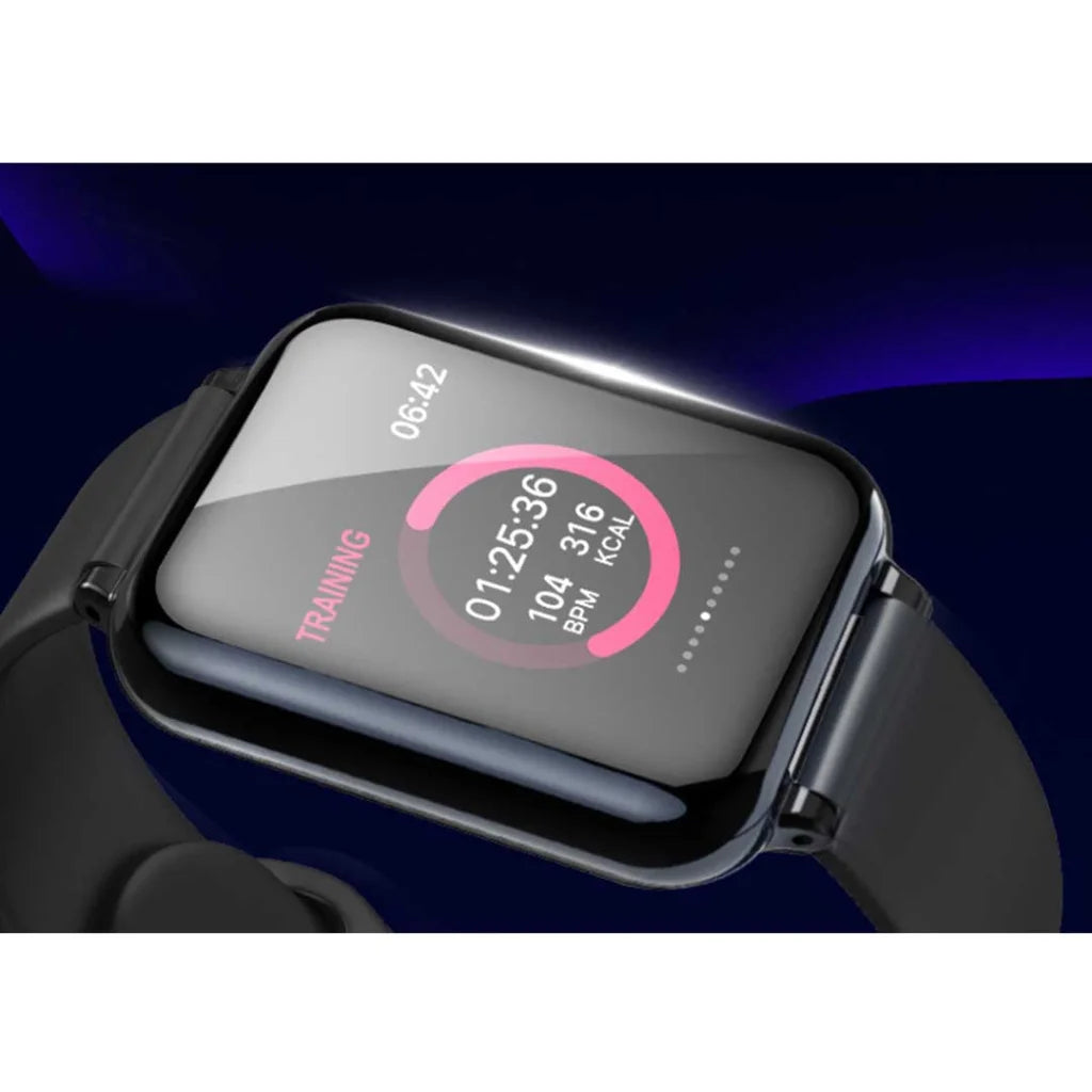 Waterproof Fitness Smart Wrist Watch Heart Rate Monitor Tracker - White - Premium