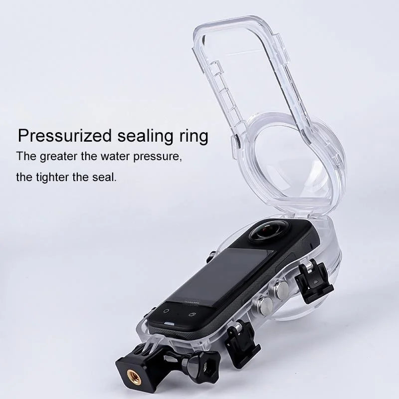 Waterproof Insta360 X3 Camera Diving Case for Underwater