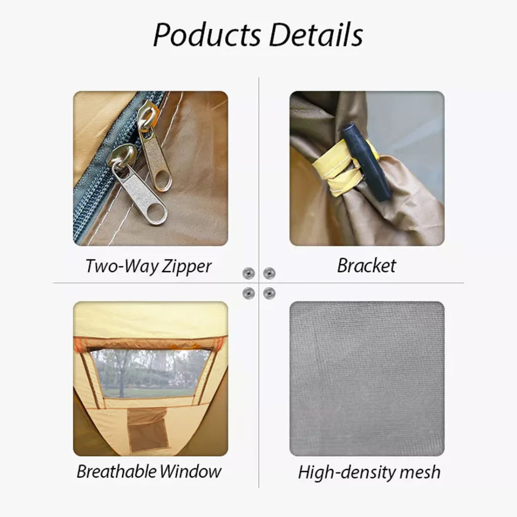 Waterproof Instant Up Beach Camping Tent 3 Person Pop up