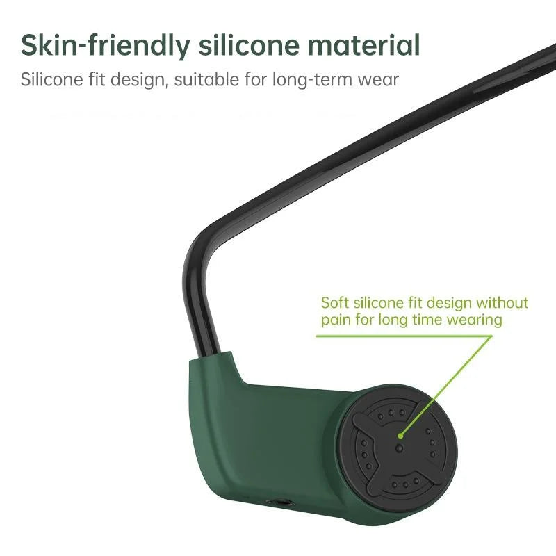 Waterproof K3 Bone Conduction Bluetooth Headphones - 16gb