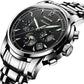 Waterproof Luminous Mechanical Watch for Men - 8750