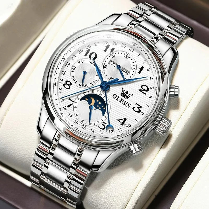 Waterproof Luminous Mechanical Watch for Men