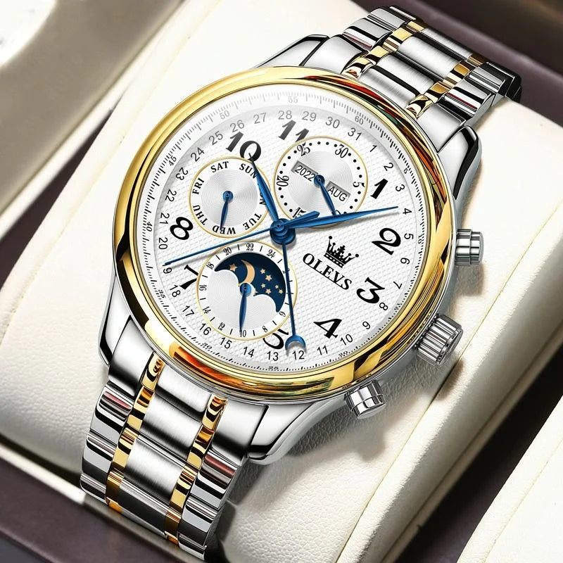 Waterproof Luminous Mechanical Watch for Men