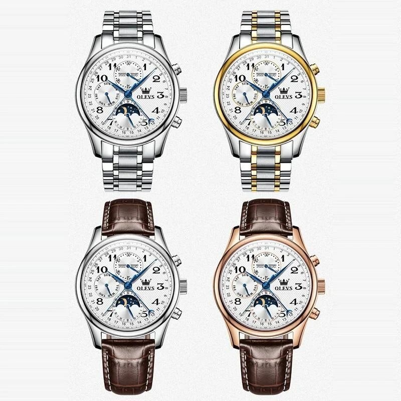 Waterproof Luminous Mechanical Watch for Men