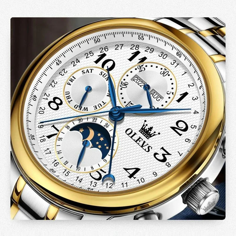 Waterproof Luminous Mechanical Watch for Men