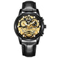 Waterproof Luminous Men Quartz Watch - Hollow Design - All