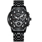 Waterproof Luminous Men Quartz Watch - Hollow Design