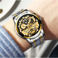 Waterproof Luminous Men Quartz Watch - Hollow Design