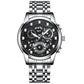 Waterproof Luminous Men Quartz Watch - Hollow Design