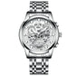 Waterproof Luminous Men Quartz Watch - Hollow Design