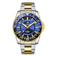 Waterproof Luminous Men Watch with Steel Strap