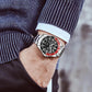 Waterproof Luminous Men Watch with Steel Strap