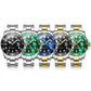 Waterproof Luminous Quartz Watch for Men - Black