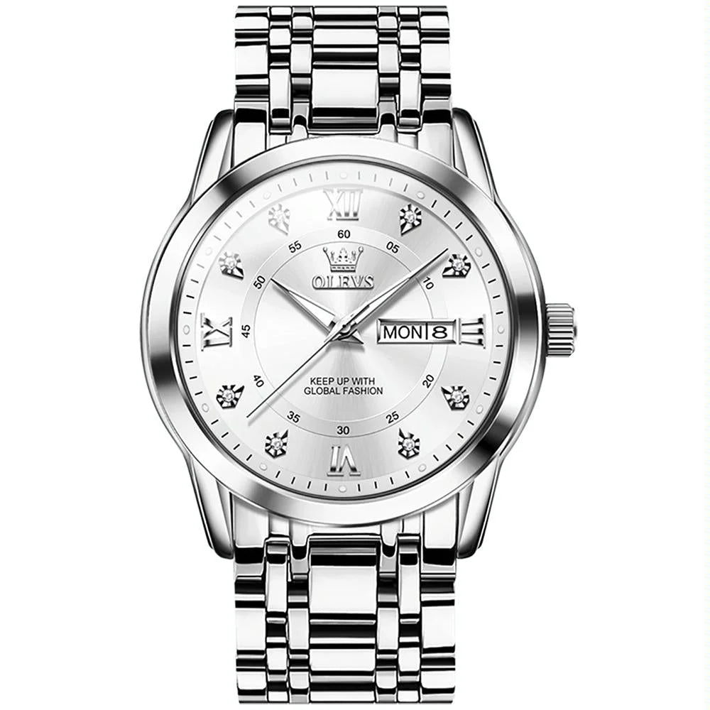Waterproof Luminous Quartz Watch for Men - Business Style