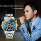 Waterproof Luminous Quartz Watch for Men - Multifunctional