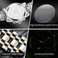 Waterproof Luminous Quartz Watch for Men - Multifunctional