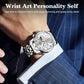 Waterproof Luminous Quartz Watch for Men - Multifunctional