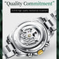 Waterproof Mechanical Watch for Men - Multifunctional