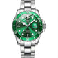 Waterproof Mechanical Watch for Men with Luminous Dial
