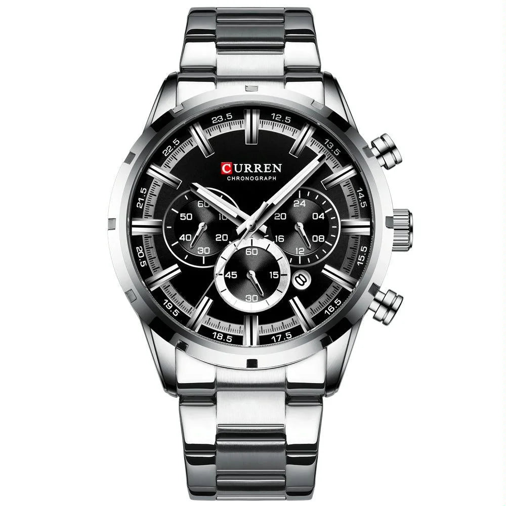Waterproof Men Business Watch with Quartz Movement