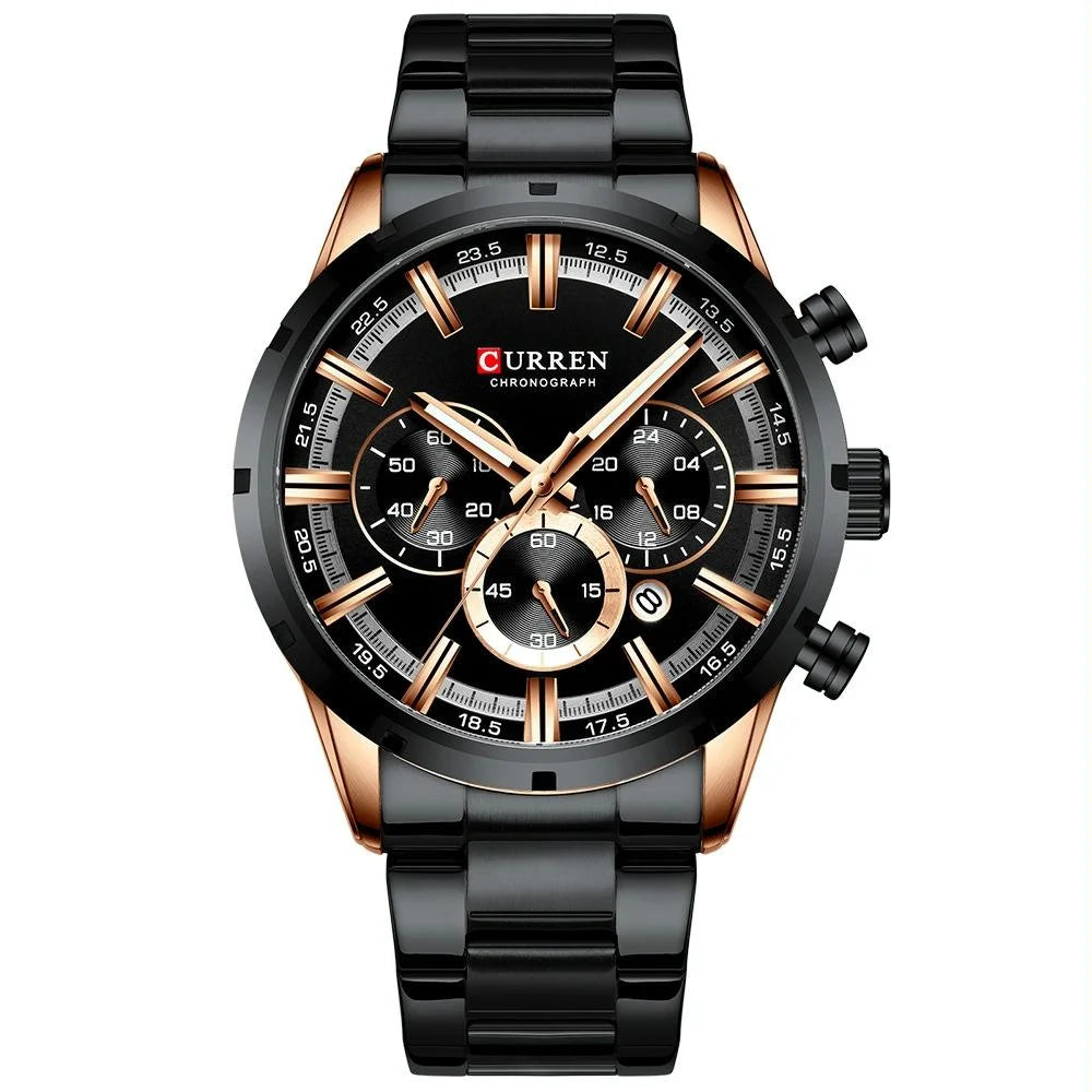 Waterproof Men Business Watch with Quartz Movement