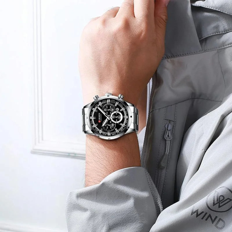 Waterproof Men Business Watch with Quartz Movement