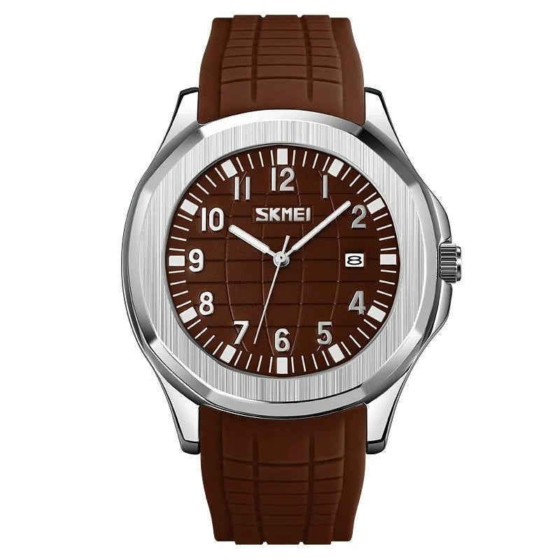 Waterproof Men Multifunctional Outdoor Watch - White