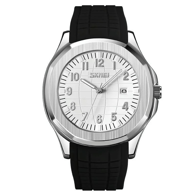 Waterproof Men Multifunctional Outdoor Watch - White