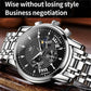 Waterproof Men Quartz Watch - Multifunctional Business