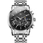 Waterproof Men Quartz Watch - Multifunctional Business