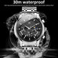 Waterproof Men Quartz Watch - Multifunctional Business