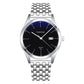 Waterproof Men Watch - Stainless Steel Band Quartz Movement